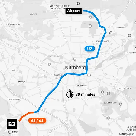B3 - Loft Fuer 1-3 Personen, Apartment Nürnberg